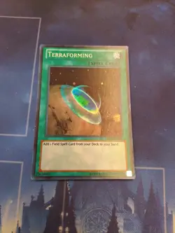 YuGiOh! TCG Terraforming Astral Pack One AP01-EN009 Unlimited Super Rare LP - Image 1