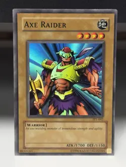 Axe Raider TP1-002 Tournament Pack 1 Unlimited Super Rare #1 - Image 1