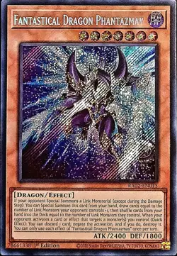 Yugioh! - Fantastical Dragon Phantazmay RA02-EN013 Secret Rare - 25'TH - NM/M - Image 1