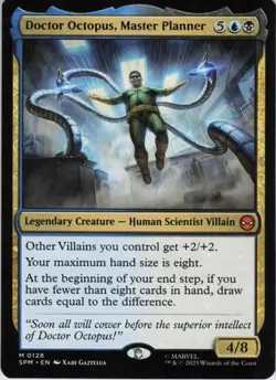 Doctor Octopus, Master Planner #126 NM/M MTG Spiderman Magic Card Mythic - Image 1
