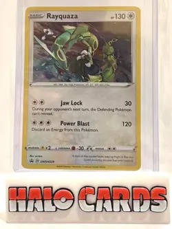 PACK FRESH Rayquaza McDonalds Happy Meal Pokemon Dragon Discovery Card 014/015 Q - Image 1