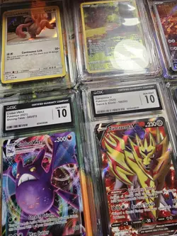 Pokemon TCG Cgc Graded Card Lot , 10 Slabs Total - Image 3