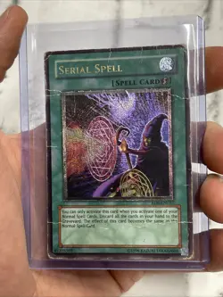 Yugioh Serial Spell RDS-EN037 ULTIMATE Yu-Gi-Oh! Card HP Heavily Played - Image 2