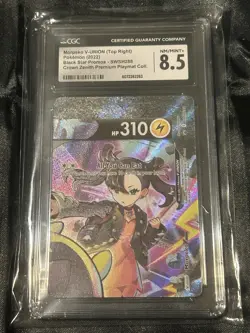Morpeko V-Union SWSH288 SWSH: Sword & Shield Promo Cards Holo CGC 8.5 - Image 1