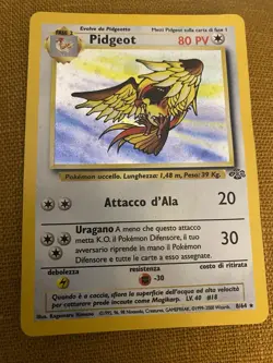 Pokemon Card - Pidgeot Jungle 8/64 Holo Rare Italian - Image 1