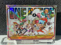 One Piece Anime Trading Card Comic Book Cover Design Card Straw Hat Luffy # 10 - Image 1