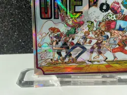 One Piece Anime Trading Card Comic Book Cover Design Card Straw Hat Luffy # 10 - Image 4