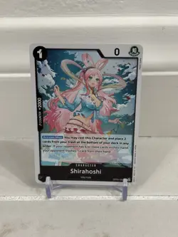 [2] One Piece Card Game THE BEST - Shirahoshi OP05-082 R - Image 1