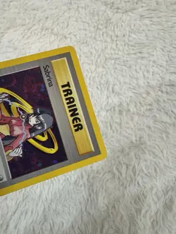 Pokemon TCG Gym Challenge Sabrina Trainer 20/132 Holo Unlimited Rare Card - MP - Image 4
