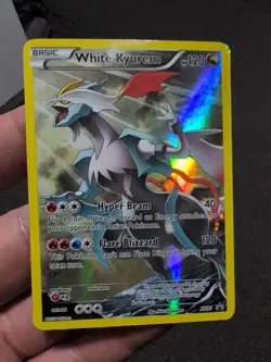 White Kyurem - XY81 Full Art Holo - 2015 Black Star Promo Card - NM - Image 1