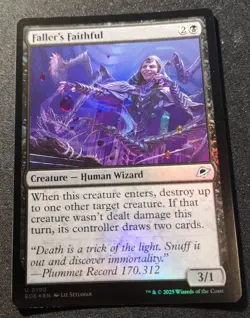 Faller's Faithful - Foil - EOE - MTG - EN - NM - 0100 - Image 1