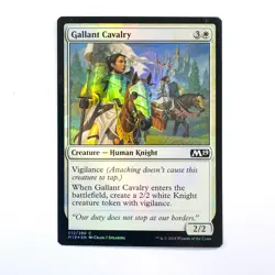 Gallant Cavalry - MTG - Core Set 2019 - NM Foil - Image 1