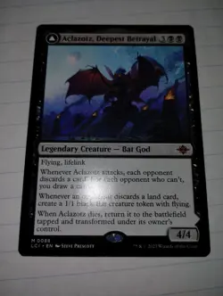 Aclazotz, Deepest Betrayal The Lost Caverns of Ixalan Regular FREE SHIPPING - Image 1
