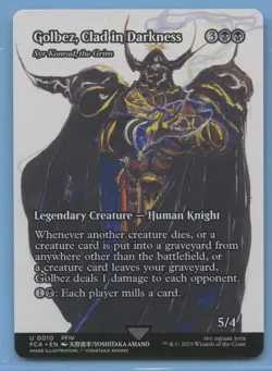 MTG: Final Fantasy Through the Ages: Syr Konrad, the Grim Golbez, Clad In Dar - Image 1