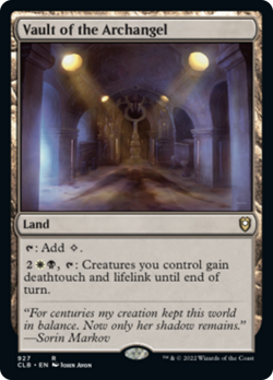 Vault of the Archangel Commander Legends: Battle for Baldur's Gate NM ABUGames - Image 1