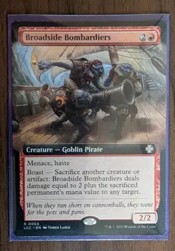MTG Broadside Bombardiers (54/401) The Lost Caverns of Ixalan Commander LP - Image 1