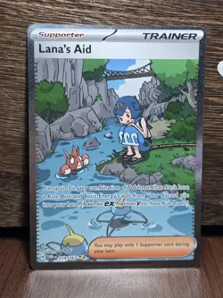 Lana's Aid Special Illustration Rare #219/167 Pokemon TCG Twilight Masquerade - Image 1