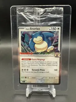 Hop’s Snorlax 117/159 Journey Together GameStop Stamped Promo Pokemon NEW SEALED - Image 1