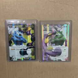Pokemon - Thundurus 97/98 + Tornadus 98/98 Emerging Powers Holo FULL ART SET - Image 1