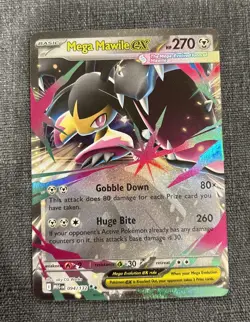 Pokemon TCG Mega Mawile ex 162/132 Mega Evolution Full Art Ultra Rare MINT/NM - Image 1