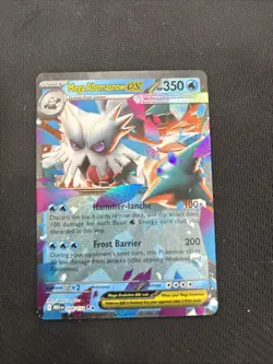 Pokemon TCG Mega Abomasnow ex 036/132 Mega Evolution Double Rare Holo NM - Image 1