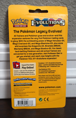 Pokemon TCG XY Evolutions Booster Blister Pack Greninja Promo Factory Sealed - Image 2