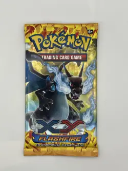 Pokemon Sealed XY Flashfire Mega Charizard X Artwork - Image 1