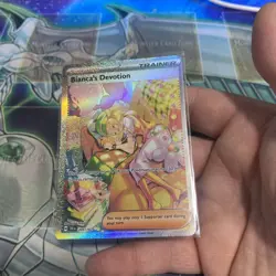 Bianca's Devotion NM SIR Temporal Forces 209/162 Pokemon TCG INK dot error - Image 3