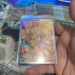 Bianca's Devotion NM SIR Temporal Forces 209/162 Pokemon TCG INK dot error - Image 4