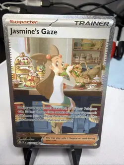 Pokemon Jasmine's Gaze 245/191 Surging Sparks Special Illustration Rare Holo NM - Image 1