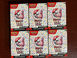 Pokemon Scarlet & Violet 151 SIX (6) Booster Bundles Brand New Factory Sealed 820650853210 - Image 1