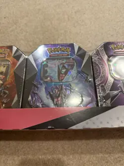 Pokemon TCG Sun & Moon Necrozma GX 3 Tin Bundle Costco - Image 3