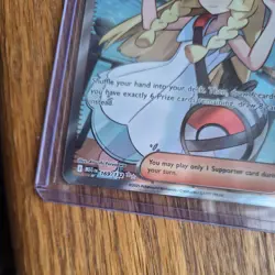 Pokemon Lillie's Determination 169/132 Full Art Trainer Secret Rare - Image 5