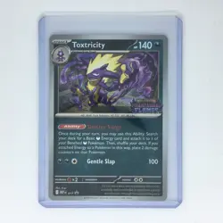 Toxtricity 017 Stamped Black Star Promo Pokemon TCG Phantasmal Flames - Image 1