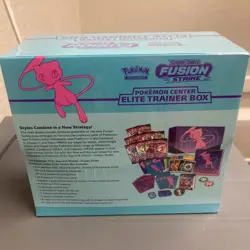 Fusion Strike Pokemon Center Sword and Shield Elite Trainer Box ETB [Sealed] - Image 3