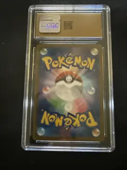 CGC PRISTINE 10 Hearthflame Mask Ogerpon ex SAR 204/187 sv8a Japanese Pokemon - Image 2
