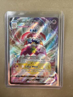 Pokemon - Alcremie VMAX - 23/73 - SWSH: Champion's Path - Holo - Ultra Rare NM - Image 1