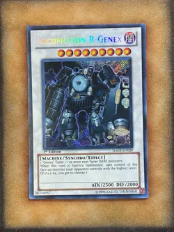 Yugioh Locomotion R-Genex HA03-EN029 Secret Rare 1st Ed NM - Image 1