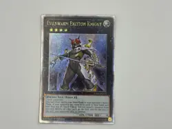 Yu-Gi-Oh! TCG Evilswarm Exciton Knight RA04-EN212 Quarter Century Secret - Image 1