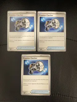Counter Catcher 160/182 SV04: Paradox Rift Pokemon Cards 3x - Image 1