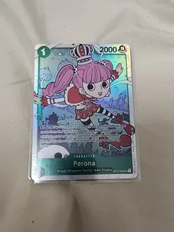 One Piece TCG Perona OP12-034 English Legacy of the Master Foil Card - Image 1