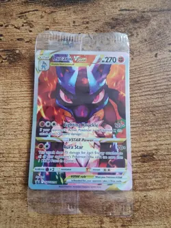 Lucario VSTAR SWSH291 SWSH: Sword & Shield Promo Cards Holo Sealed - Image 1