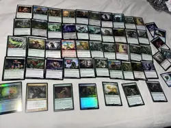 MTG Plants Themed Magic The Gathering Card Lot+ Bonuses ! (fungus, Ooze And More - Image 1