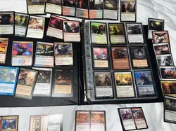 MTG Binder Variety Of Magic The Gathering Cards - Vintage Onward!+ Mythic/rare! - Image 1