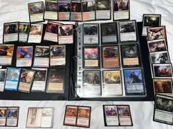 MTG Binder Variety Of Magic The Gathering Cards - Vintage Onward!+ Mythic/rare! - Image 2