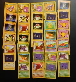Pokemon TCG Vintage Team Rocket 130 Card Lot - Image 3