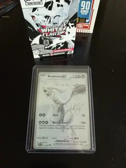 Pokemon TCG Reshiram EX White Flare English Holo Card 173/086 Ultra Rare - Image 2
