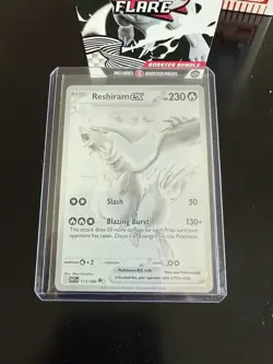 Pokemon TCG Reshiram EX White Flare English Holo Card 173/086 Ultra Rare - Image 4
