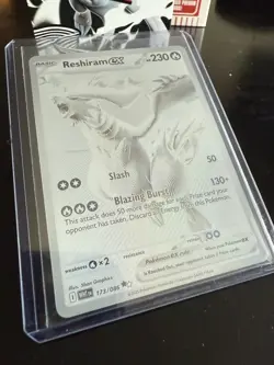Pokemon TCG Reshiram EX White Flare English Holo Card 173/086 Ultra Rare - Image 5