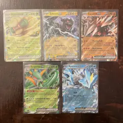 Pokemon Black Bolt and White Flare EX card lot - 5 Cards - NM - Image 1